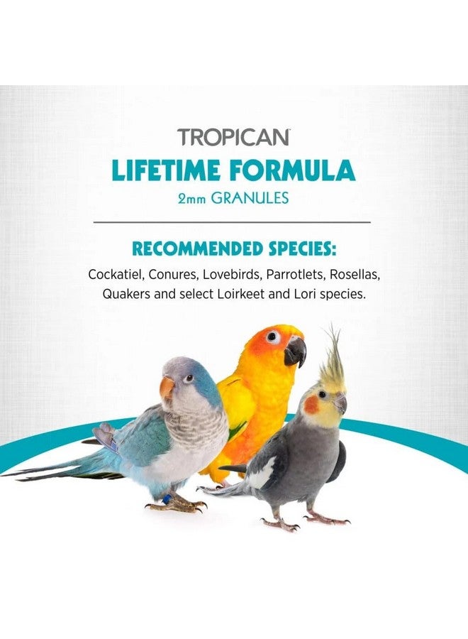 Hari HARI Tropican Bird Food, Hagen Parrot Food with Peanuts & Sunflower Seeds, Maintenance Parrot Granules 2 mm, Lifetime Formula, 1.8 lb Bag - Image 5