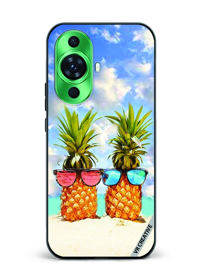 VR CREATIVE Protective Case Cover For Huawei nova 11 Pineapple Design Multicolour - Image 1
