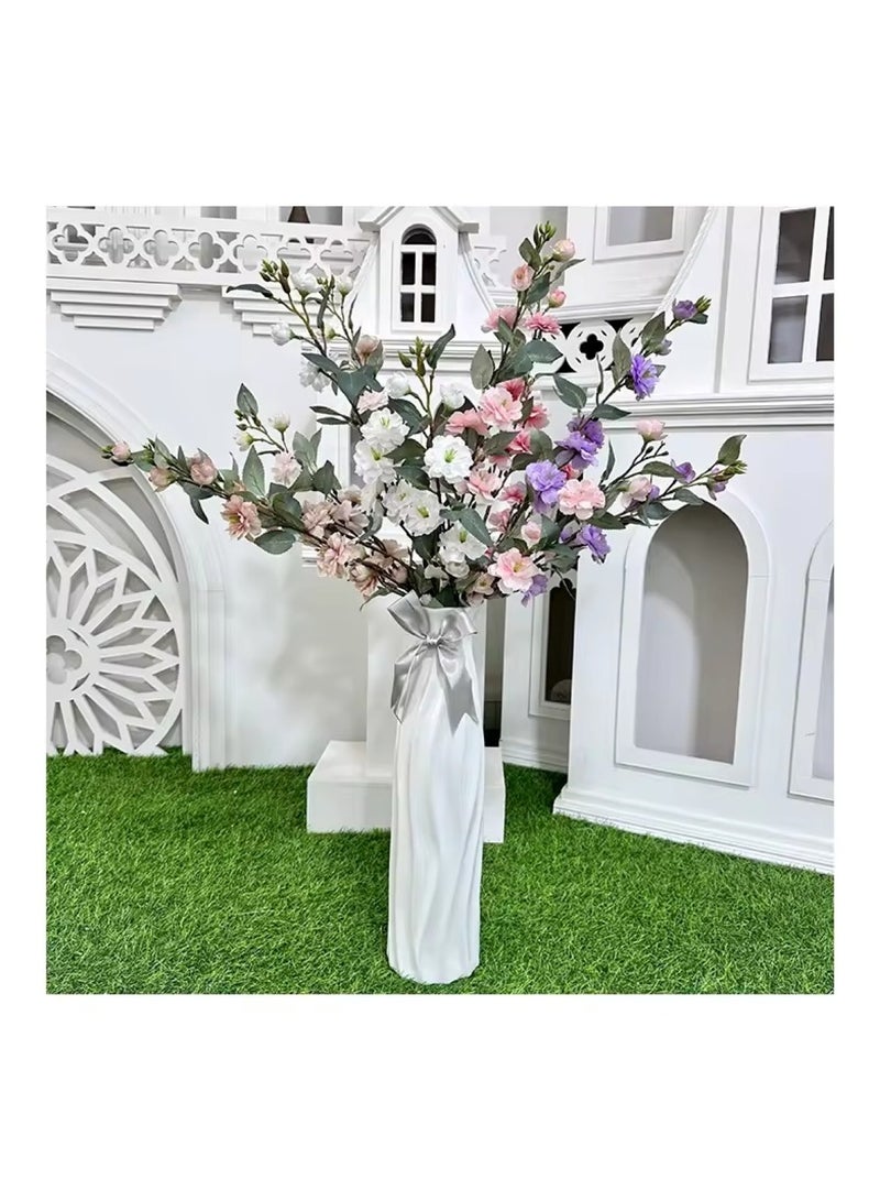 Huitich Artificial Flower Decor for Home, Parties, and Weddings Champagne  - Image 5