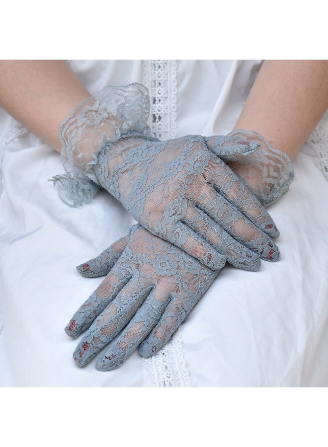 KUYING New Bridal Lace Gloves