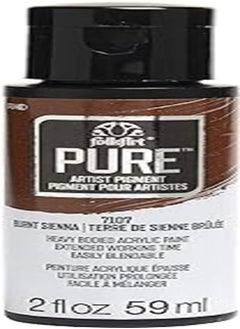 FolkArt FolkArt Pure Artist Pigment Acrylic Paint, 2 oz, Burnt Sienna 