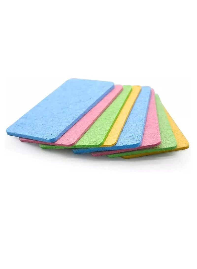 Oasisgalore 8 Pack Compressed Sponges for Dishes Cleaning，Multipurpose Cleaning Sponges for Kitchen Bathroom - Image 1