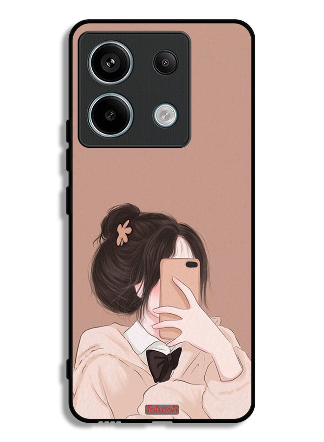 Tolwak Xiaomi Redmi Note 13 Pro Protective Case Cover Making Selfie - Image 1
