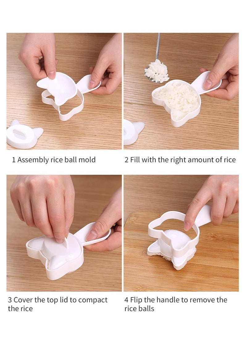 ممون 6 أرز قالب مجموعة - Image 4