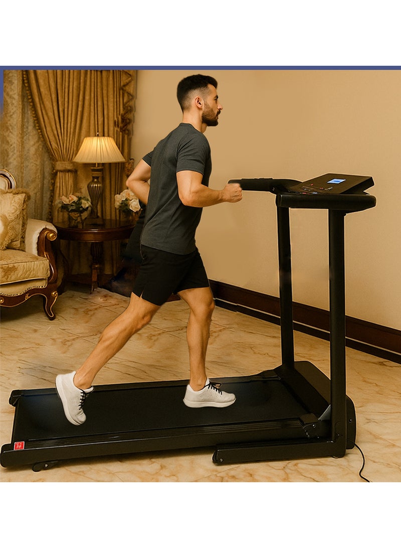 LIMOS Foldable Treadmill 4HP Motor Compact Motorized Running Machine with Shock Absorption Belt for Home & Office - Image 2