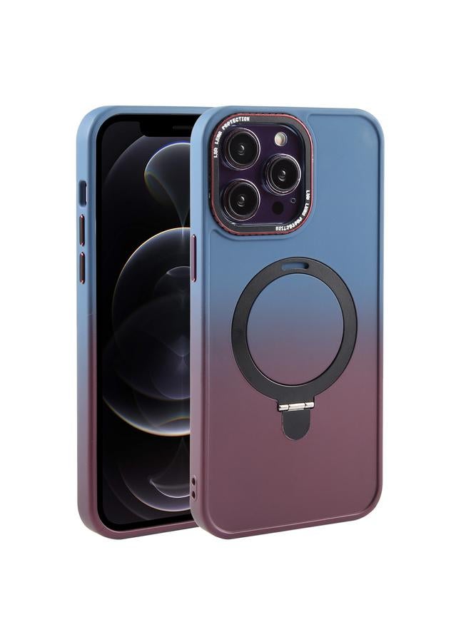 اس-توب جراب لهاتف iPhone 12 Pro مع حامل MagSafe سائل TPU هجين من الكمبيوتر الشخصي - Image 1