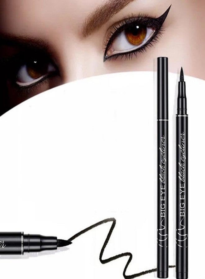 TADRUP Black Eyeliner Pen Waterproof Smudge-Proof Long Lasting Eyeliner Pencil For Eye Makeup (BLACK - 1 PCS) - Image 1