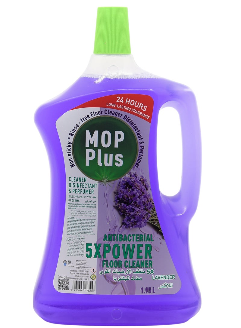 TCL Mop Plus Antibacterial Power Floor Cleaner Lavender 1.95LT - Image 1