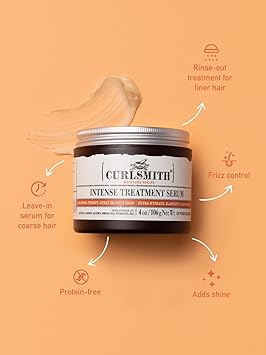 Curlsmith Intense Treatment Serum Vegan Hair Butter for Curly and Coily Hair 115g - Image 2