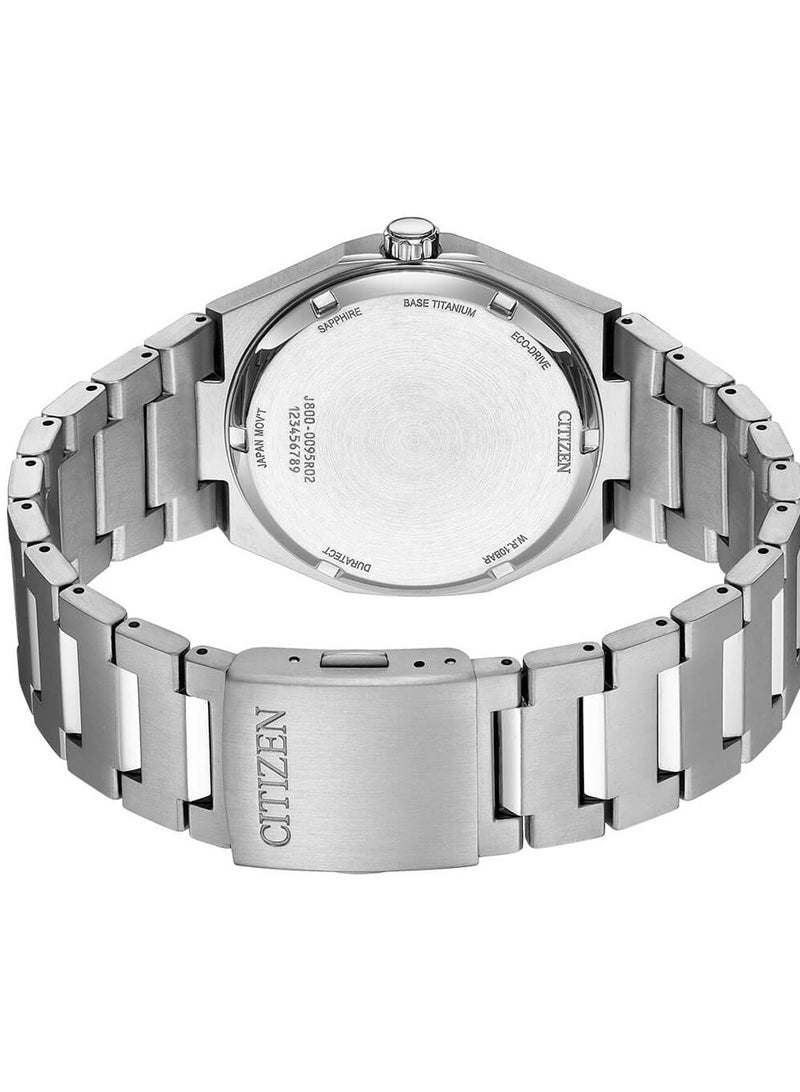 CITIZEN ساعة زينشين إيكو درايف تيتانيوم للرجال AW0130-85X - Image 4
