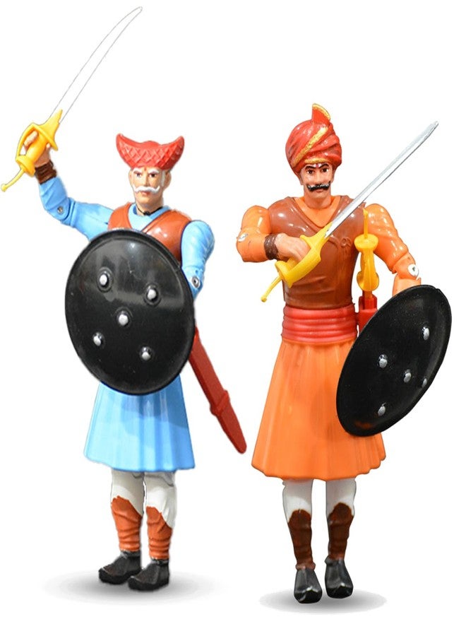 Swarajyache Shiledar - (Mawala - Old & Subhedar) Combo Pack of Action Figure with Accessories | Combo Pack of 2 - Image 1