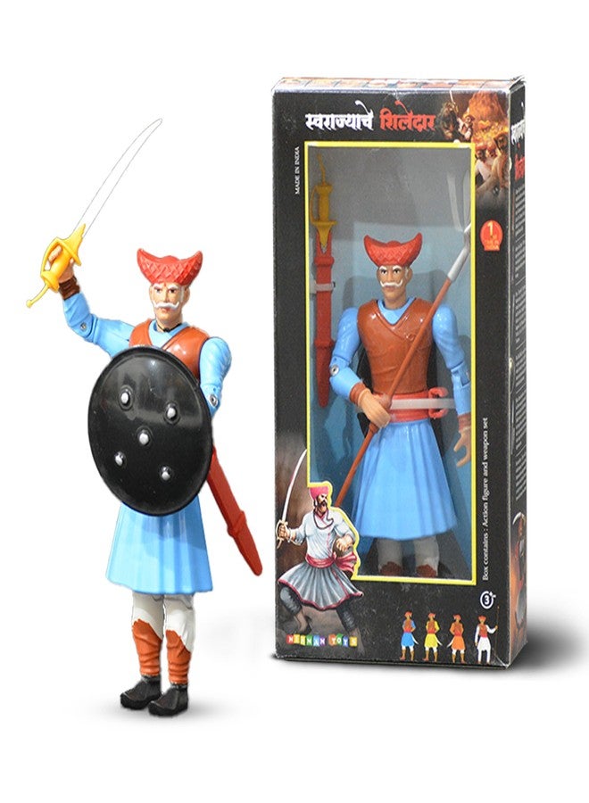 Swarajyache Shiledar - (Mawala - Old & Subhedar) Combo Pack of Action Figure with Accessories | Combo Pack of 2 - Image 2