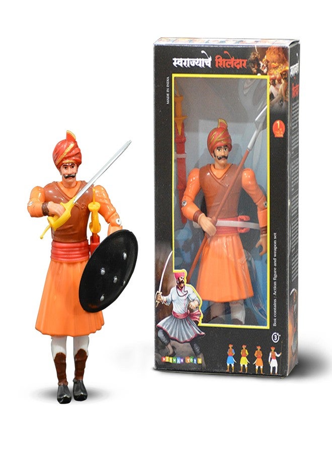 Swarajyache Shiledar - (Mawala - Old & Subhedar) Combo Pack of Action Figure with Accessories | Combo Pack of 2 - Image 3