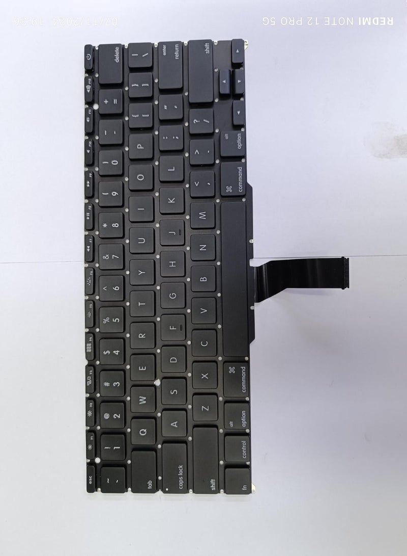 Replacement U/S English Keyboard Compatible for Apple Macbook Air 11.3 A1370 (2011) A1465 (2012-2015) U/S Keyboard - Image 1