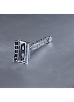 Vikings Blade VIKINGS BLADE Double Edge Safety Razor for Men + 5 Swedish Steel Blades + Luxury Case. Long Handle. Smooth, Reusable, Eco-Friendly (The Vulcan)  - Image 5