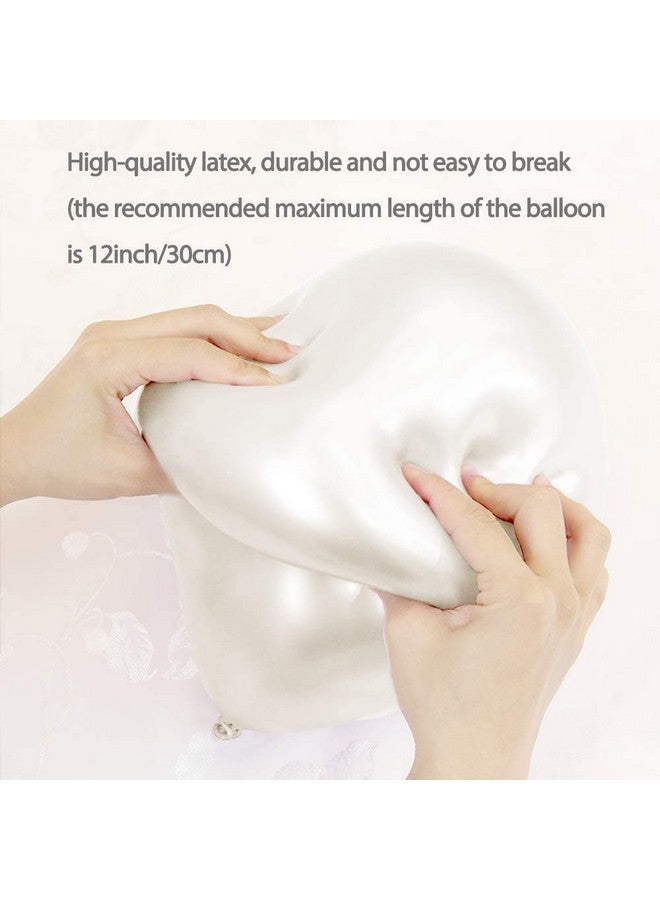 HEMITO Premium Latex Balloons Pack Of 50 White Balloons for Decoration (White, Pack Of 50) - Image 2
