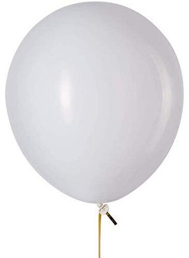 HEMITO Premium Latex Balloons Pack Of 50 White Balloons for Decoration (White, Pack Of 50) - Image 3