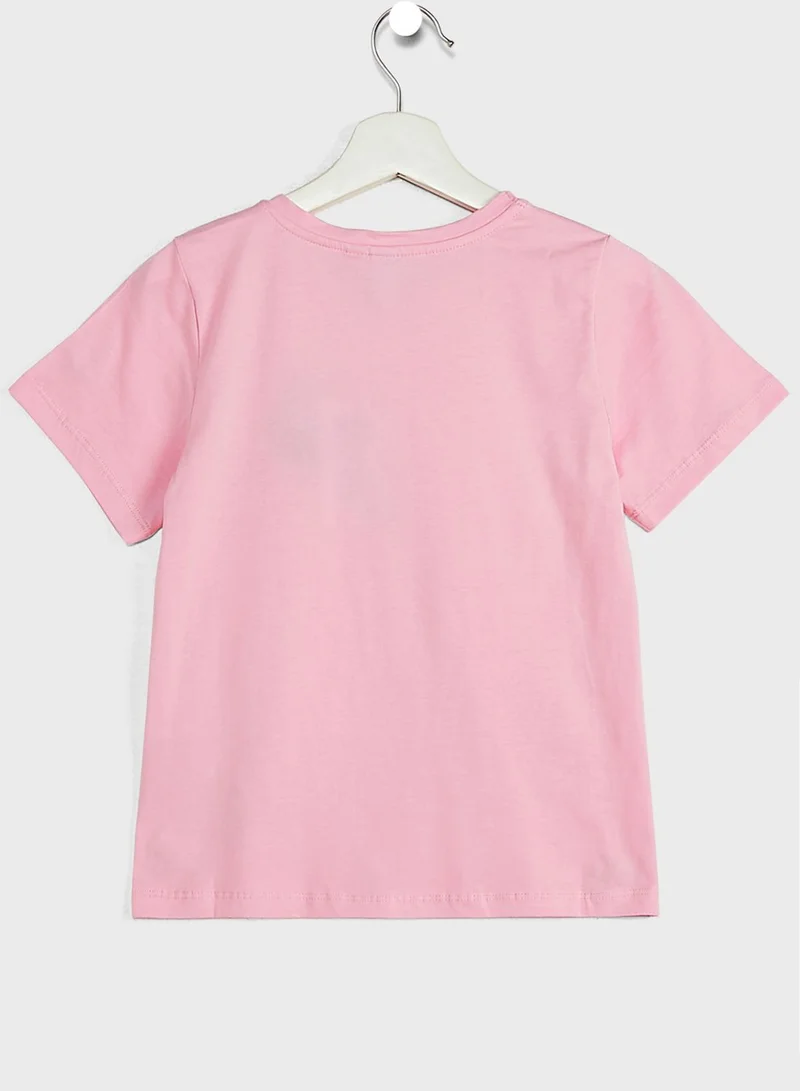 Vero Moda Girl Kids Cake Crew Neck T-Shirt