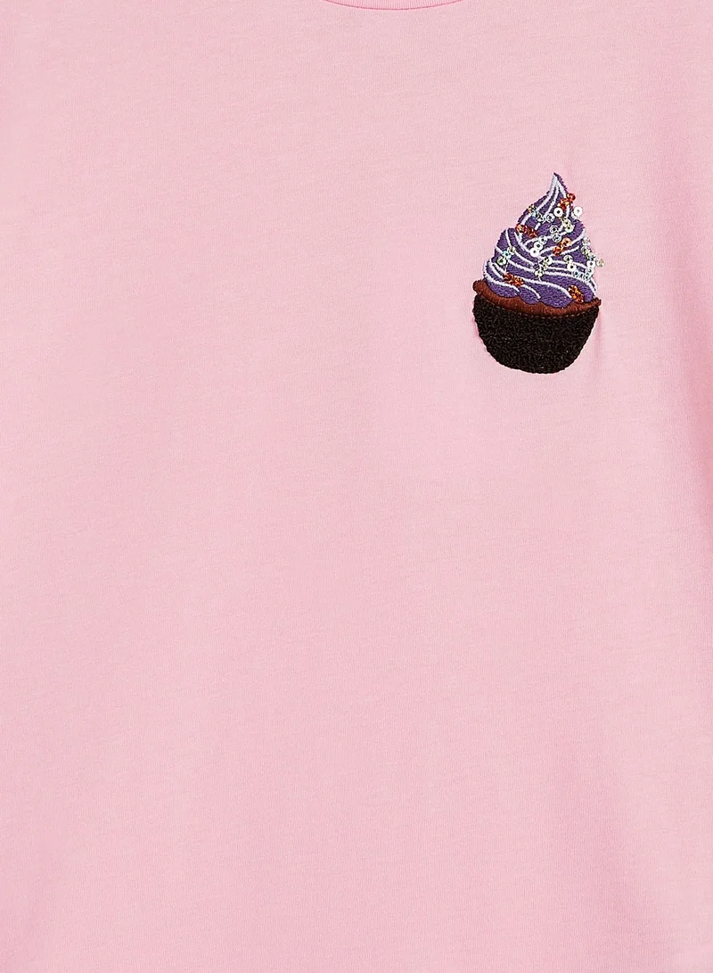 Vero Moda Girl Kids Cake Crew Neck T-Shirt