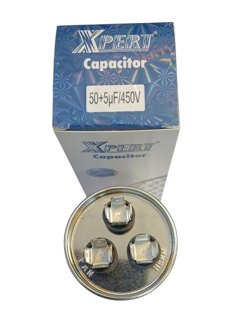 Xpert 50+5 MFD uf Air Conditioner Capacitor - Image 1