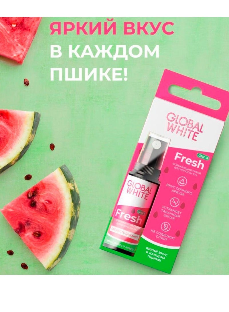 Global white fresh watermelon taste 15ml - Image 4
