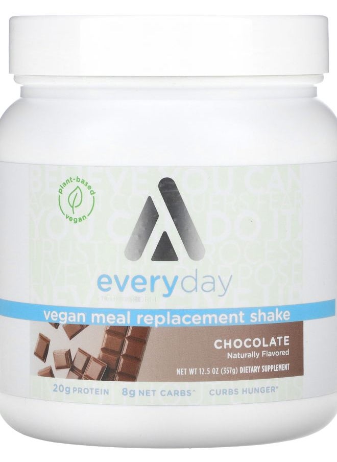 TransformHQ Everyday Vegan Meal Replacement Shake Chocolate 12.5 oz (357 g) 