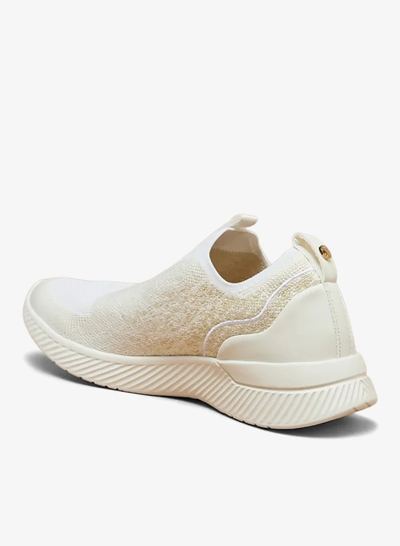 فلورا بيلا من شو إكسبرس سنيكرز نسائي شبكي بنسيج سهل الارتداء وكاحل منخفض