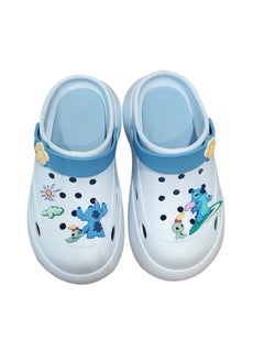 Miniso Disney Lilo & Stitch Collection Clogs (Stitch)(Blue,37-38) 