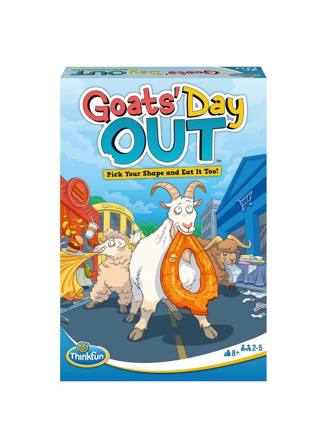 thinkfun Goats' Day Out: A Hilarious Addictive Chaotic Goat Themed Board Game  - Image 5
