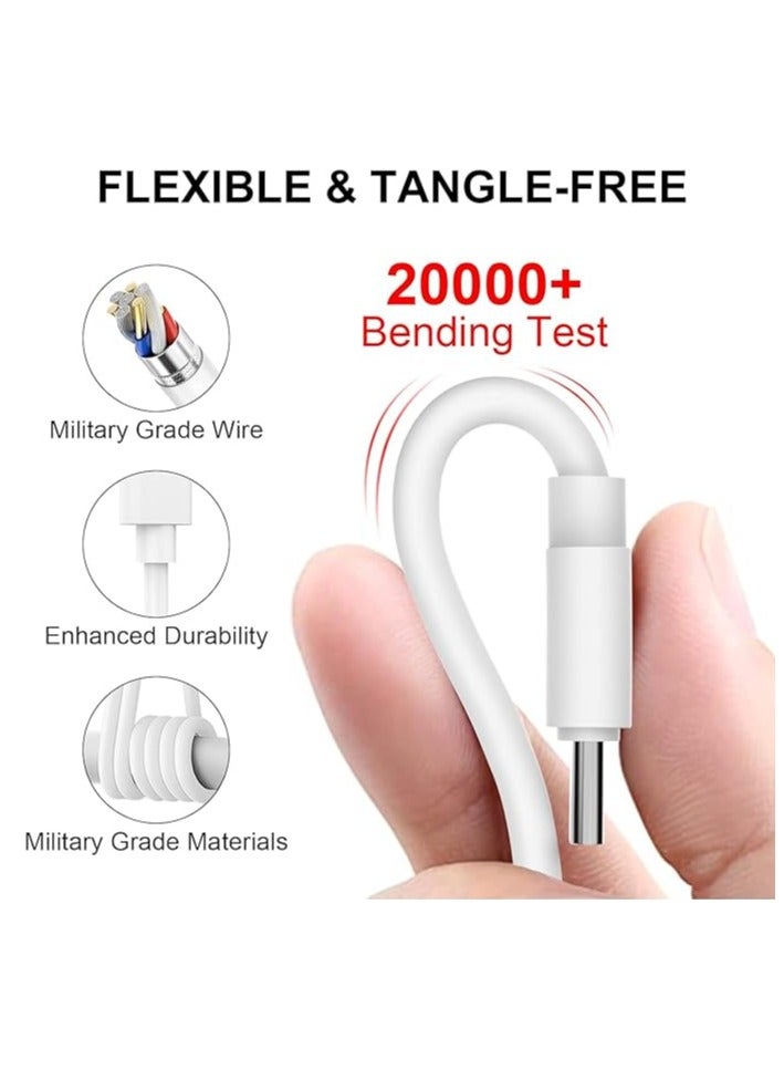 Terabyte iPhone Charger Cable 1M, USB C to USB C Charging Cable PVC PD Fast Charge Type C Cable - Image 3