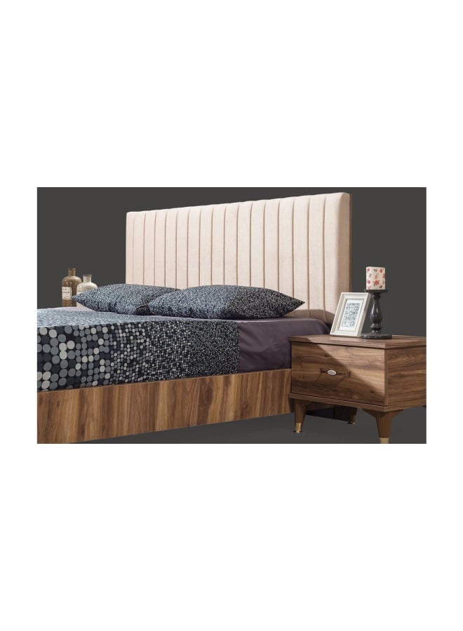 ريترو RA-BD13 سرير 200×168×110سم - بني×بيج - Image 3