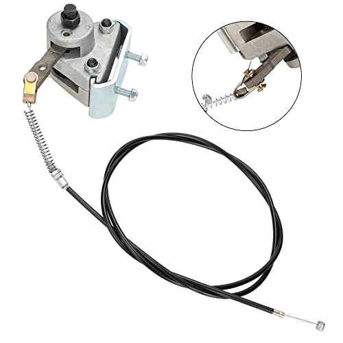 GREHUA Go Kart Brake Kit Compatible with Manco 9598 9597 Carter Yerf Dog, Mechanical Disc Brake Caliper with Go Cart Pedal kit for Predator 212 196cc 6.5hp Go Kart Parts with Bracket - Image 4