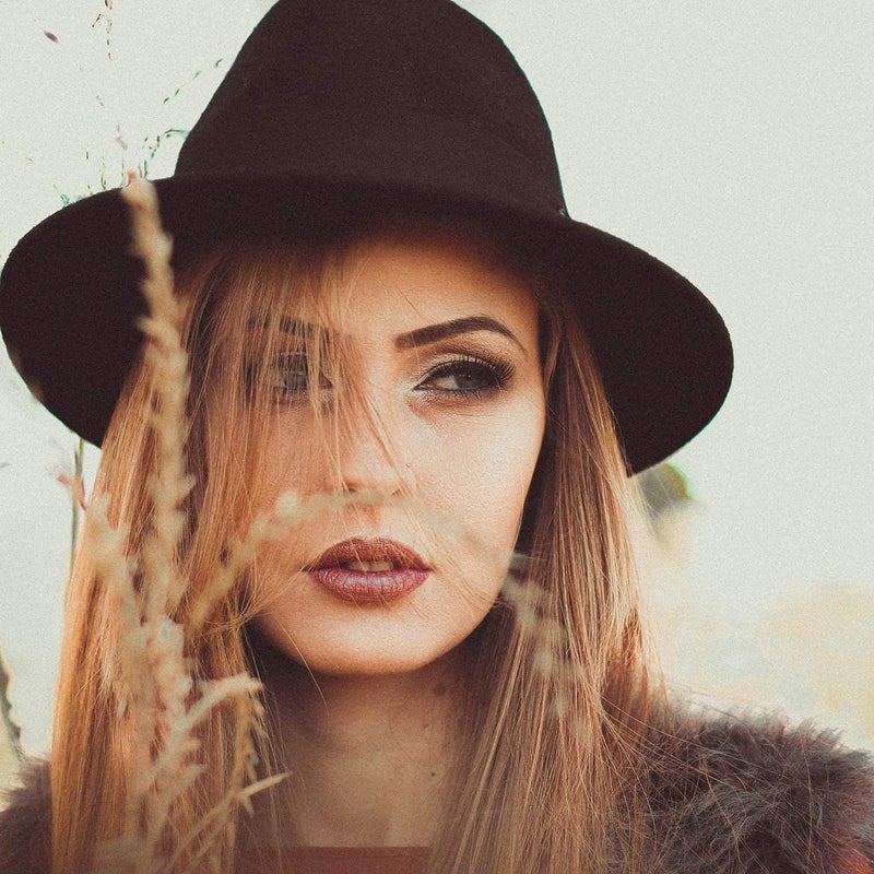 DRESHOW Women Belt Buckle Fedora Hat Boho Hat Classic Wide Brim Felt Panama Hat - Image 3