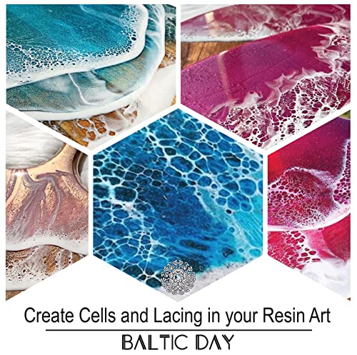 BALTIC DAY 24 Pigment Pastes for Epoxy Resin Jars Set - Opaque Resin Pigment - Solid Epoxy Resin Dye - Mica Powder Paste - Epoxy Color - Image 5