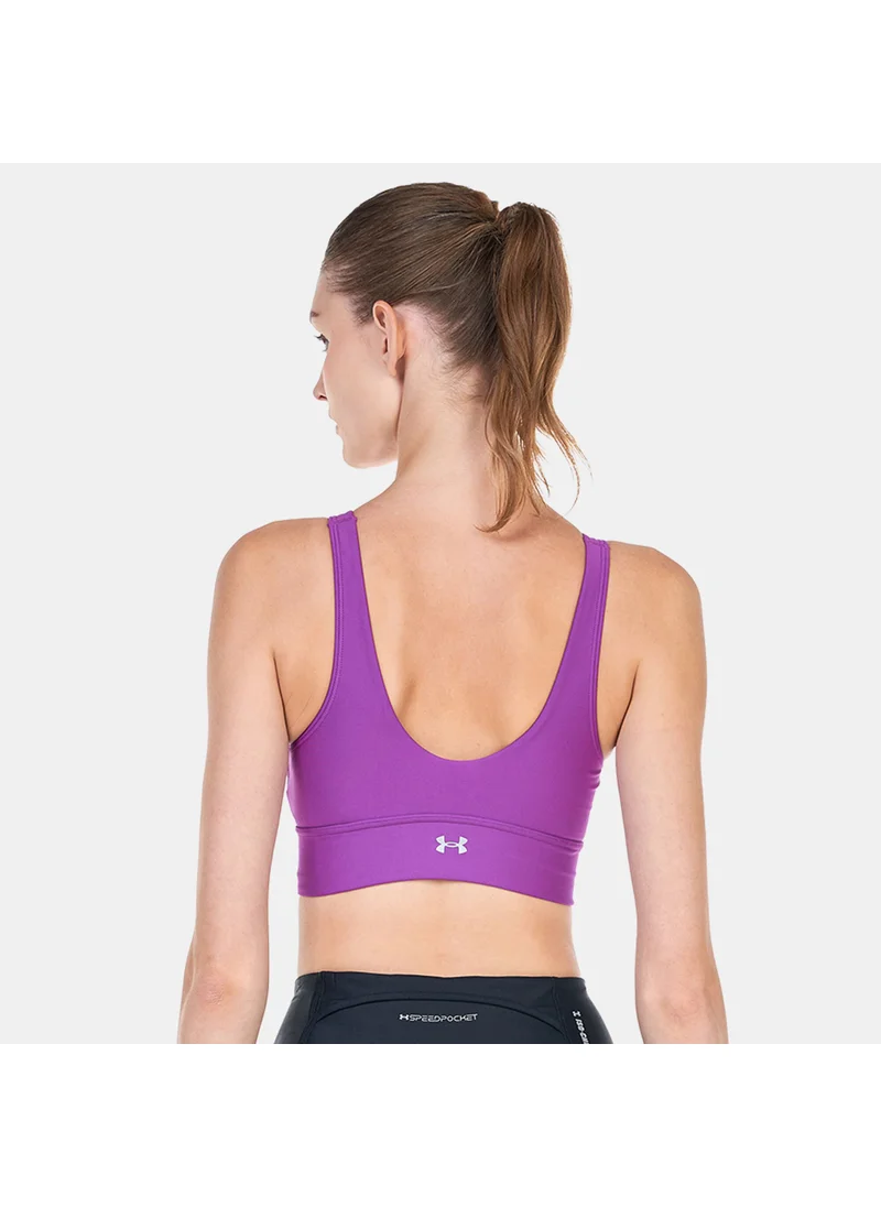 UNDER ARMOUR Women's Infinity Mid Pintuck Medium-Support Training Sports Bra
