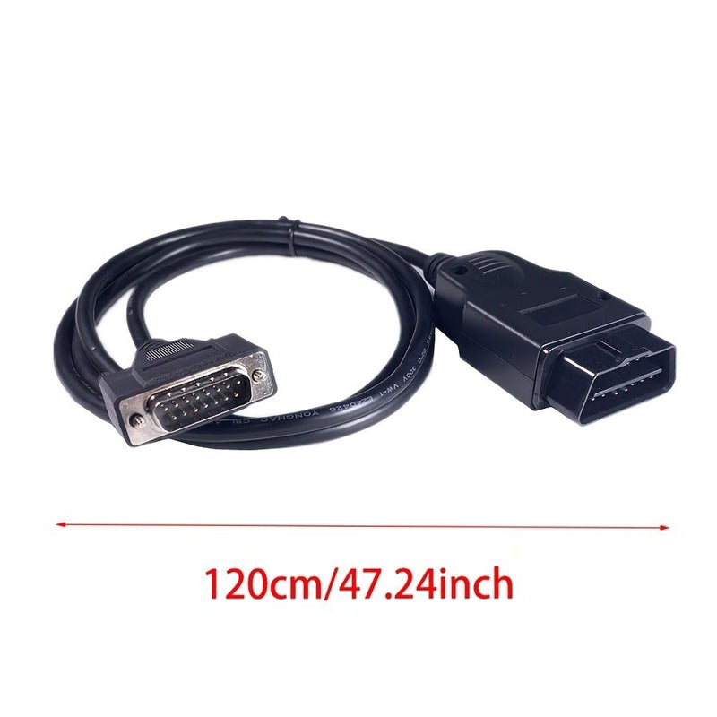 Vehicle Db15 Male Extension Cable OBD2 Interface Male To Db15 Male X Db15 G - Image 2