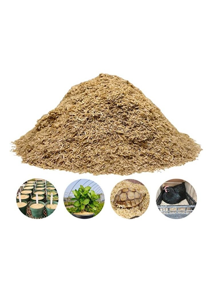GARDENZ - Rice Husk substrate for Plants , Chicken Bedding Nesting , Reptiles bedding - Weight: 1700 grams - Image 1