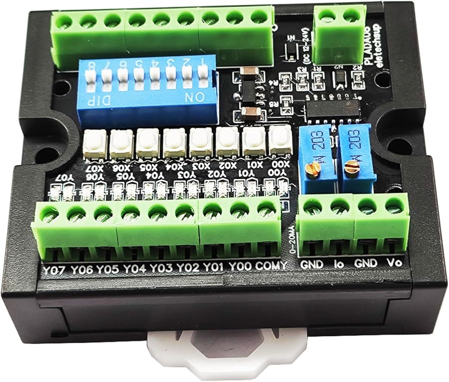 Generic MCU PLC Simulation Debug Board With Rail Box 0 10V 4 20MA ...