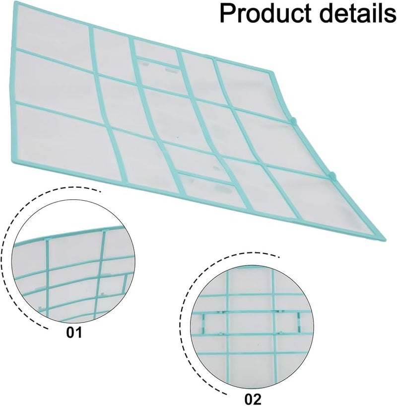 Midea C Air Conditioner Filter Plastic Cotton Construction Efficient Dust Filtration Easy Installation - Image 5