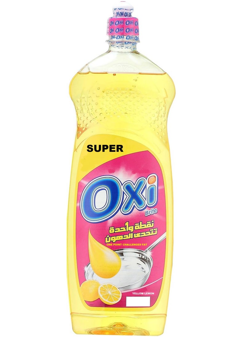 Oxi Lemon Dishwashing Liquid 1 Kg  - Image 1