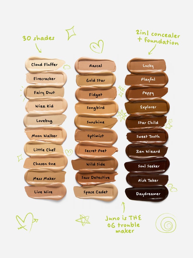 Trouble Maker فoundation مات كامل التغطية تروبل ميكر جونو شيف صغير - Image 3