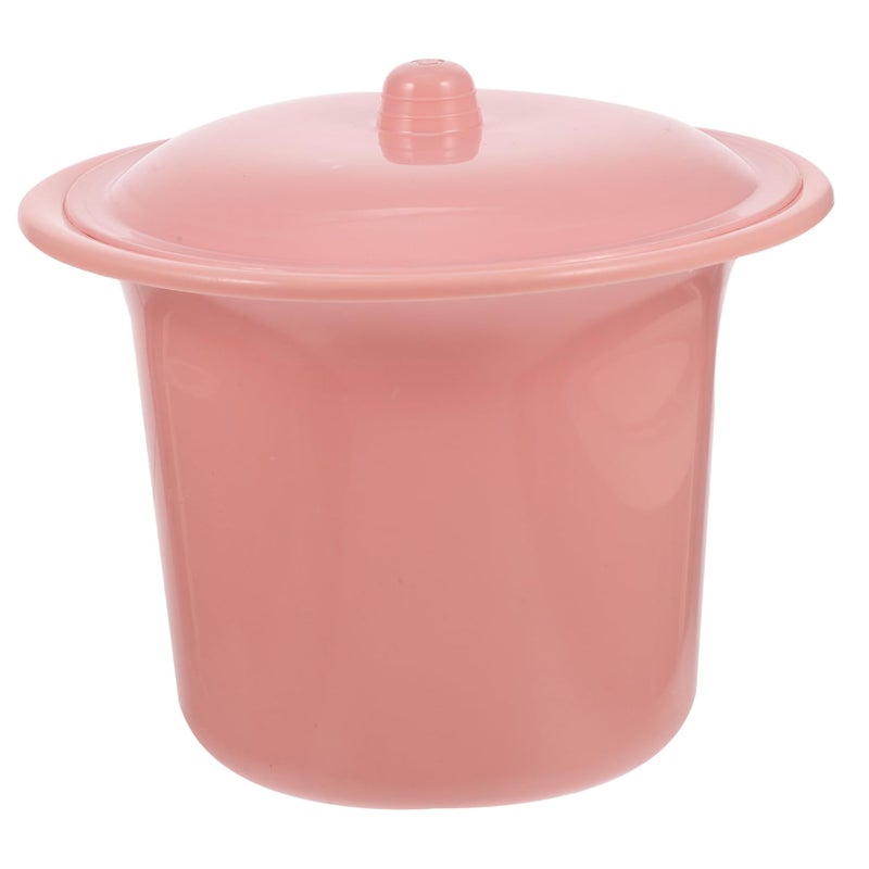 Pink Childrens Covered Chamber Pot Portable Sturdy Pee Pot - Image 2