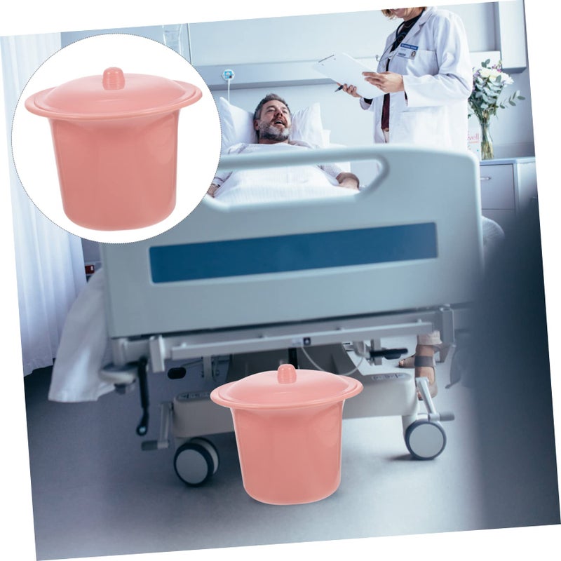 Pink Childrens Covered Chamber Pot Portable Sturdy Pee Pot - Image 4