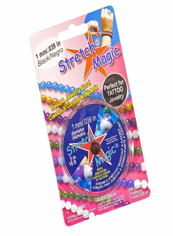 Pepperell Stretch Magic Bead Jewelry Elastic Cord String Line | Clear Pearl Black | 5M 25M 100M | 0.5mm 0.6mm 0.7mm 0.8mm 1mm Diameters