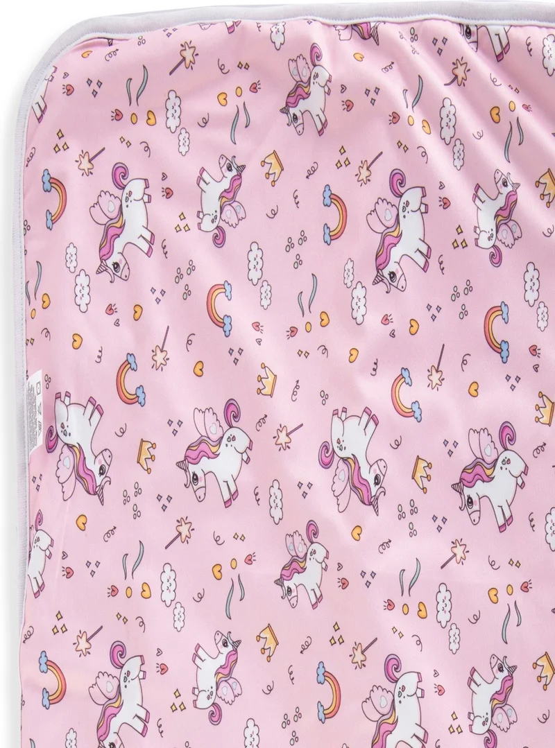 بوديوم جييم Podium Clothing New Season Unicorn Microflex Layer Waterproof 100% Cotton Multi-Purpose Baby Blanket