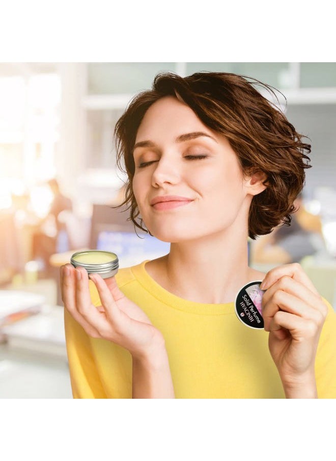 Flowerland Solid Perfume - Portable Pocket Balm Perfume Perfect for Travel Use - Natural Fragrance Parfum for Men and Women - Natural & Vegan - Hyacinth (30ml)  - Image 4