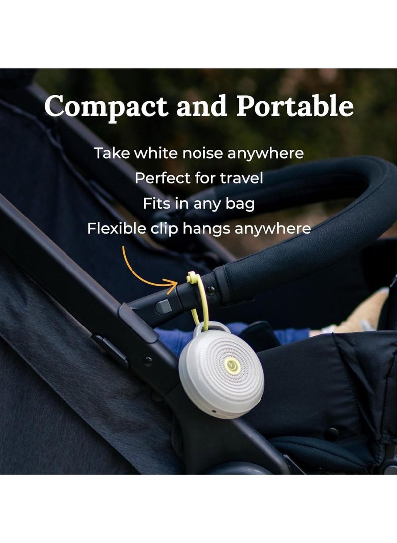 Marpac Hushh White Noise Sound Machine for Baby, Bluetooth Sleep Soother
