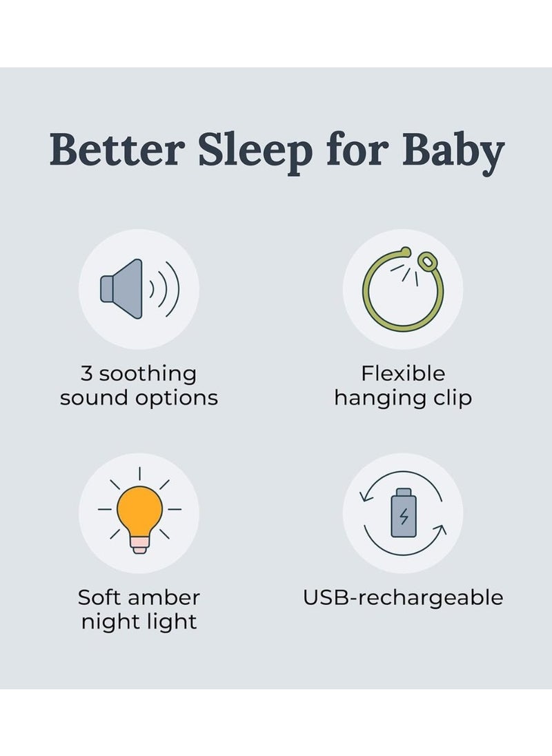 Marpac Hushh White Noise Sound Machine for Baby, Bluetooth Sleep Soother
