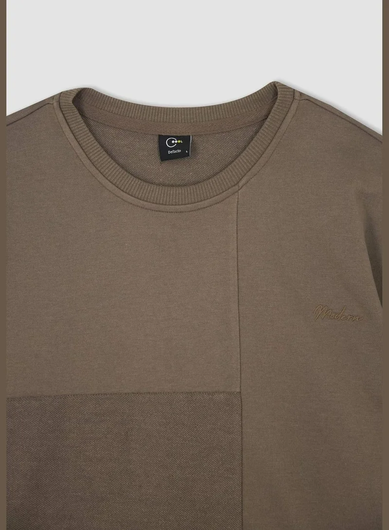 DeFacto Oversize Fit Crew Neck Short Sleeve T-Shirt