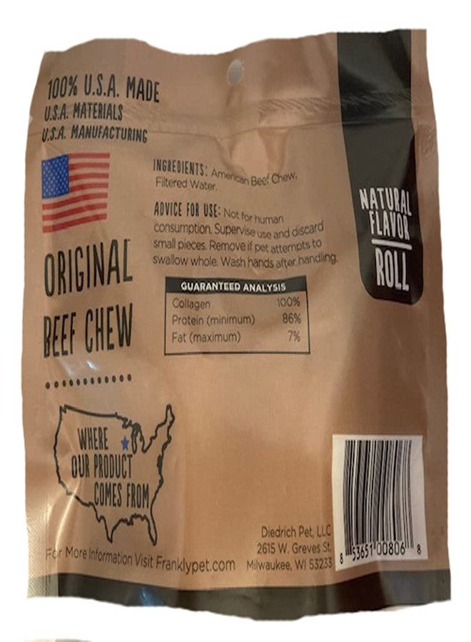 Frankly Beefhide Retriever Roll 2 ct, 100% U.S.A Made to Certified Food Safety Standards - Image 4